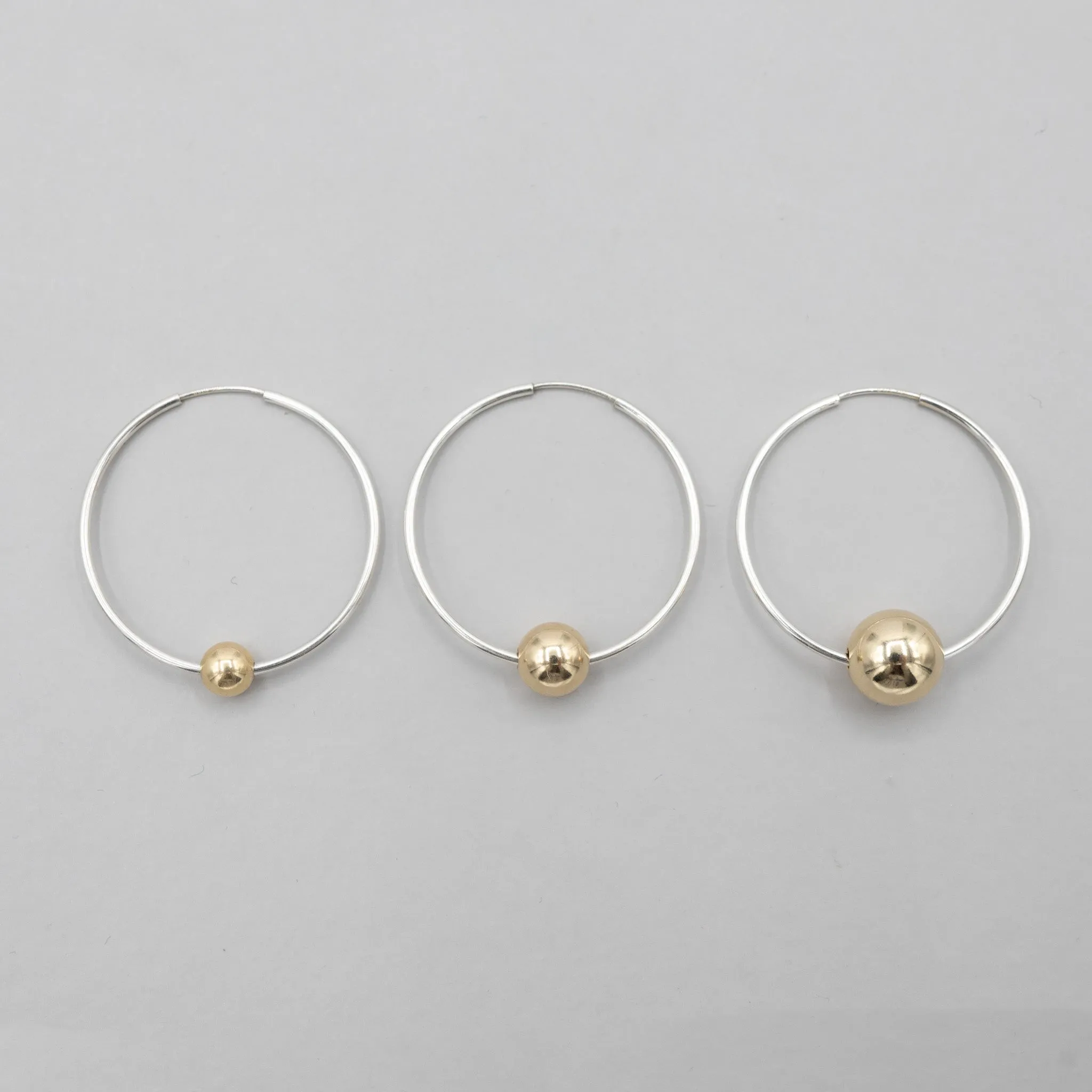 14k Gold Filled Ball Drops