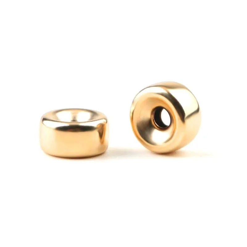 14K Gold Filled Roundel Beads