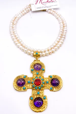 1980s Brooch Necklace | Made In The Deep South