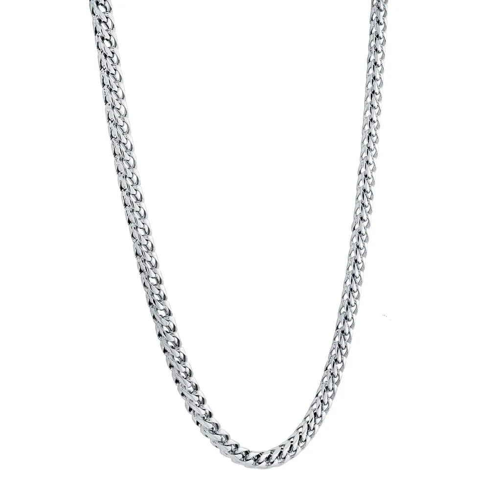 3.5mm Stainless Steel Round Franco Chain | Italgem Steel