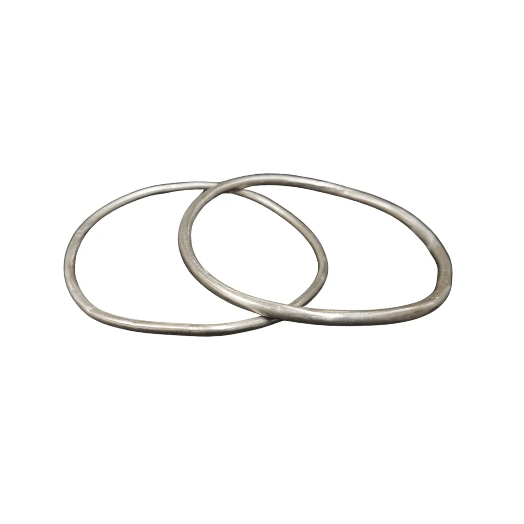925 Silver Dainty Bangles 2 Options Available