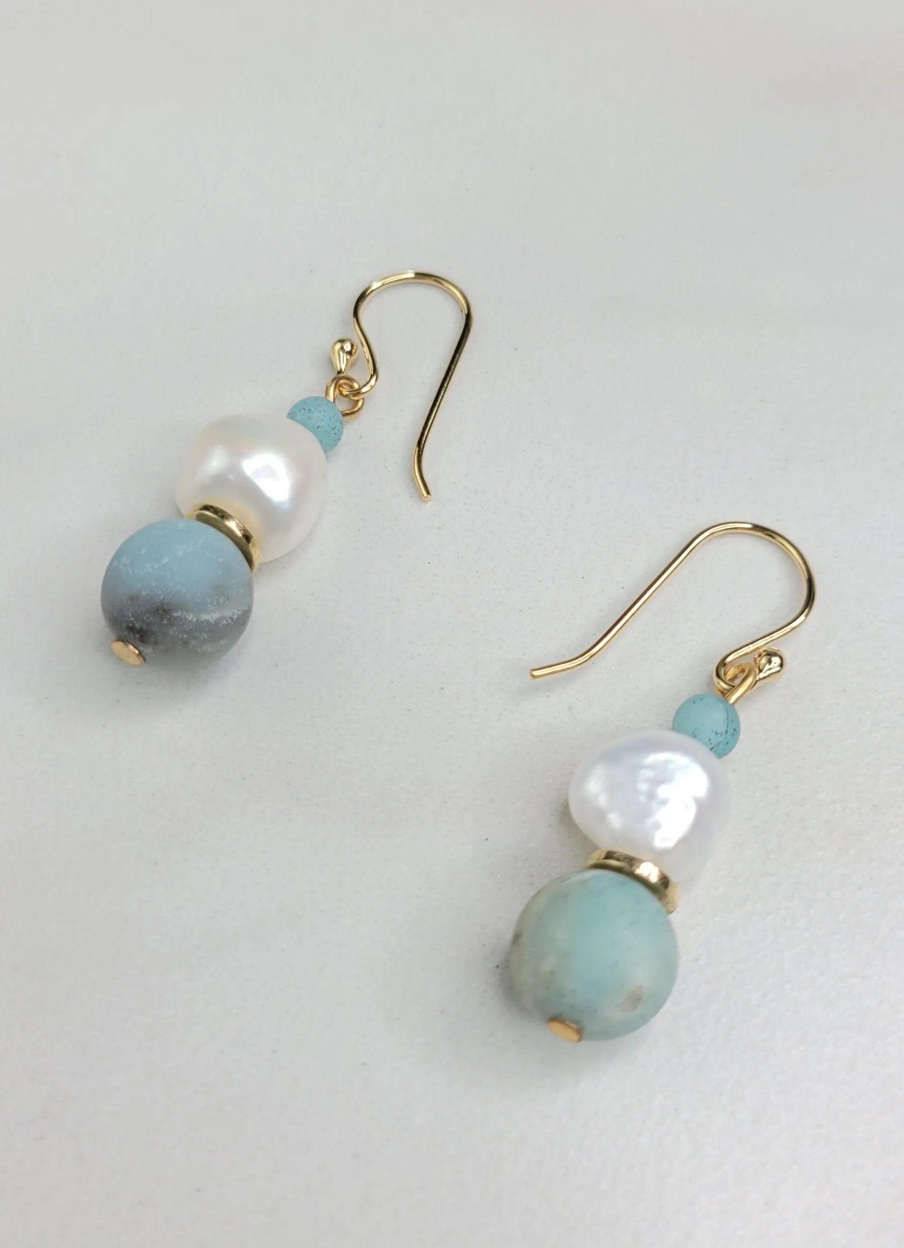 Alya Earrings Handmade for Pierced Ears