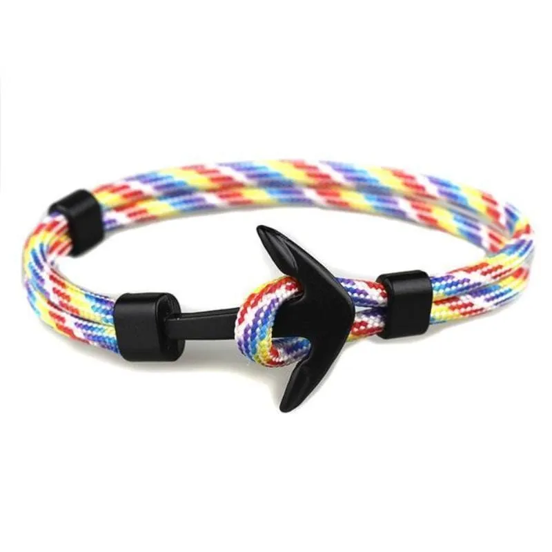 Anchor Wrap Paracord Bracelet
