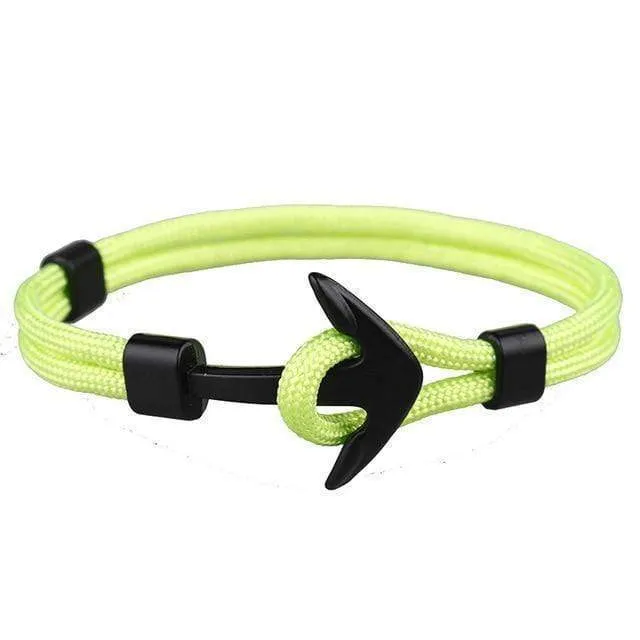 Anchor Wrap Paracord Bracelet