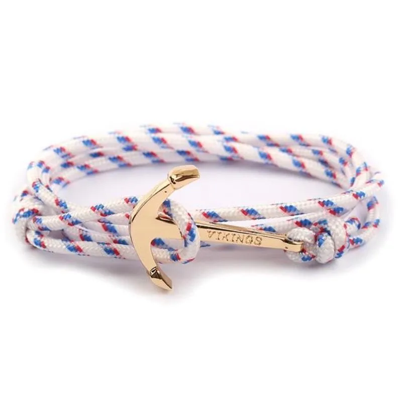 Anchor Wrap Paracord Bracelet