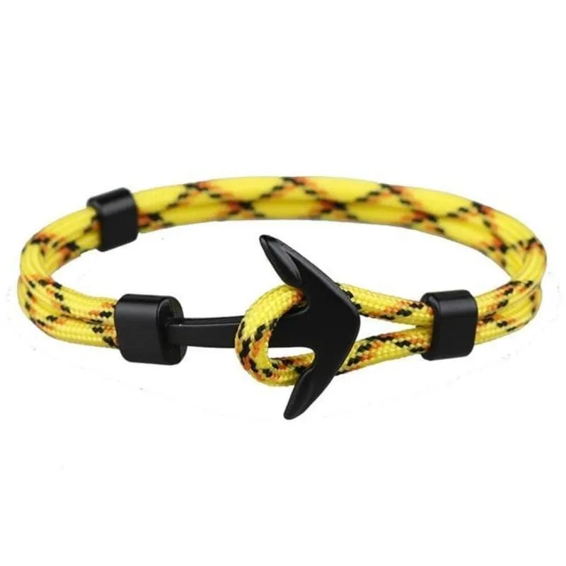 Anchor Wrap Paracord Bracelet
