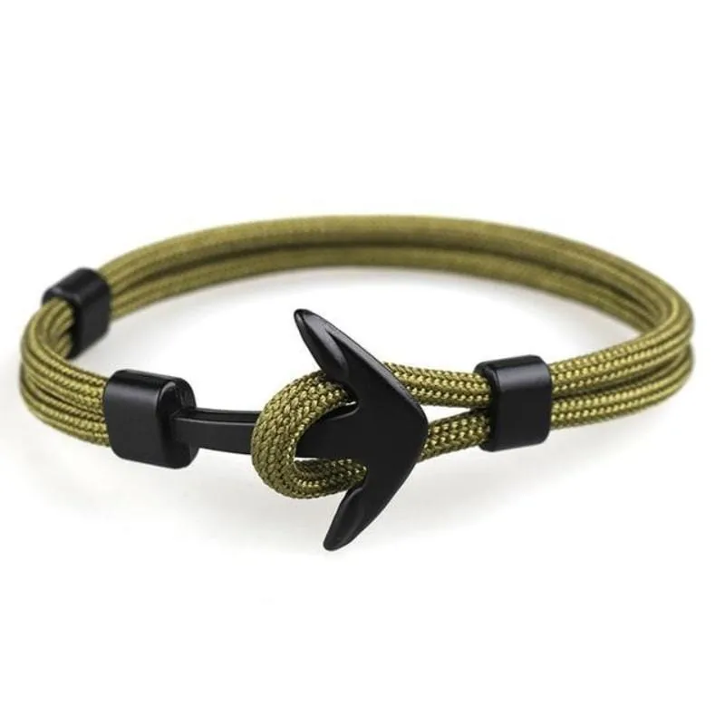 Anchor Wrap Paracord Bracelet