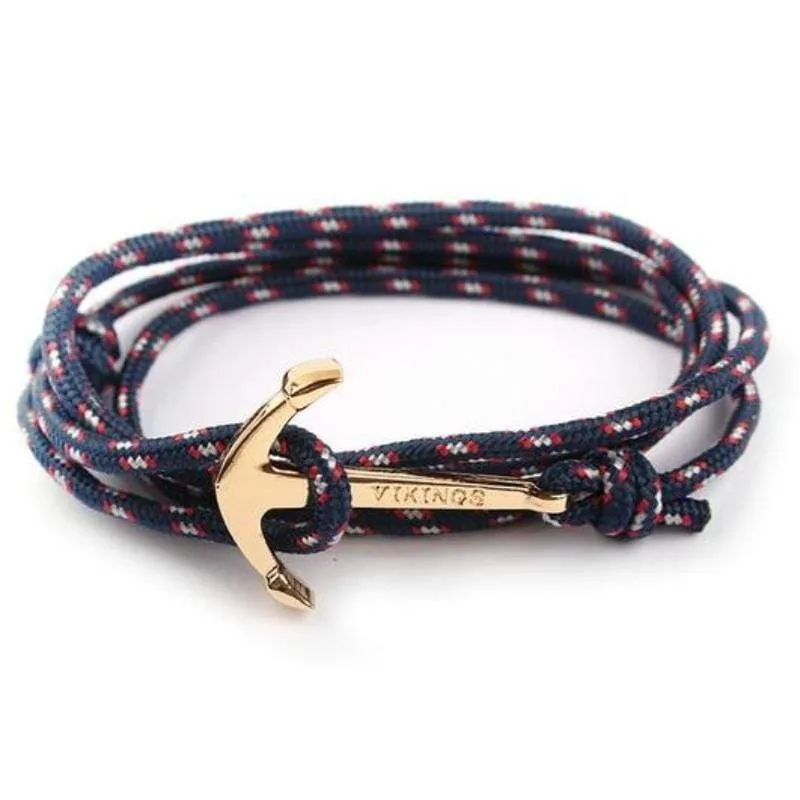 Anchor Wrap Paracord Bracelet