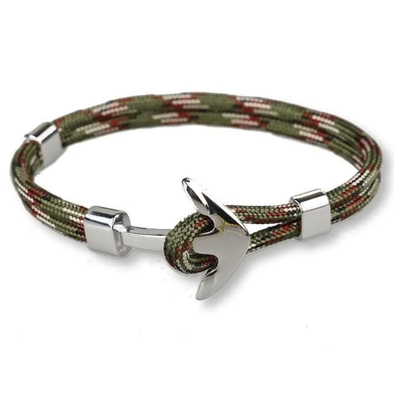 Anchor Wrap Paracord Bracelet