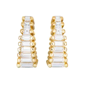 Art Deco Diamond Earrings