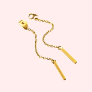 Bar Drop Hypoallergenic Earring Backs