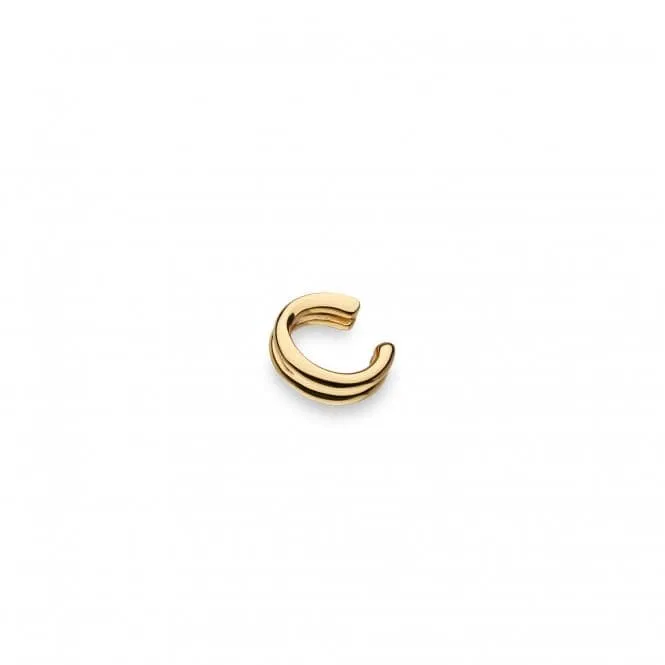 Bevel Unity Golden Solo Ear Cuff 41171GD