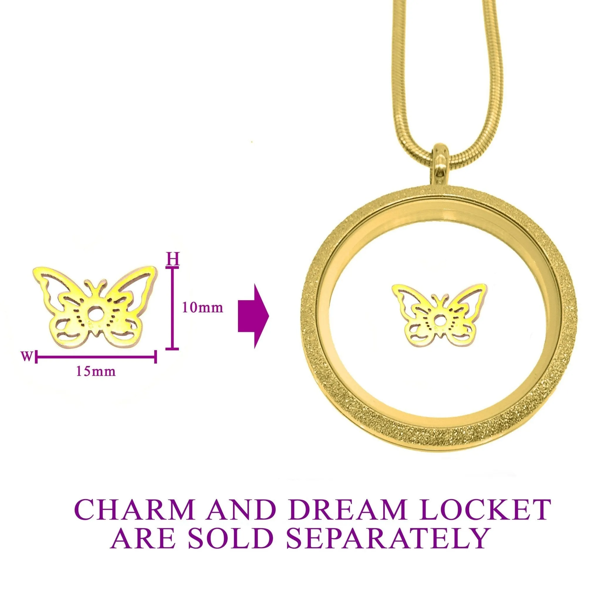 Butterfly Charm for Dream Locket