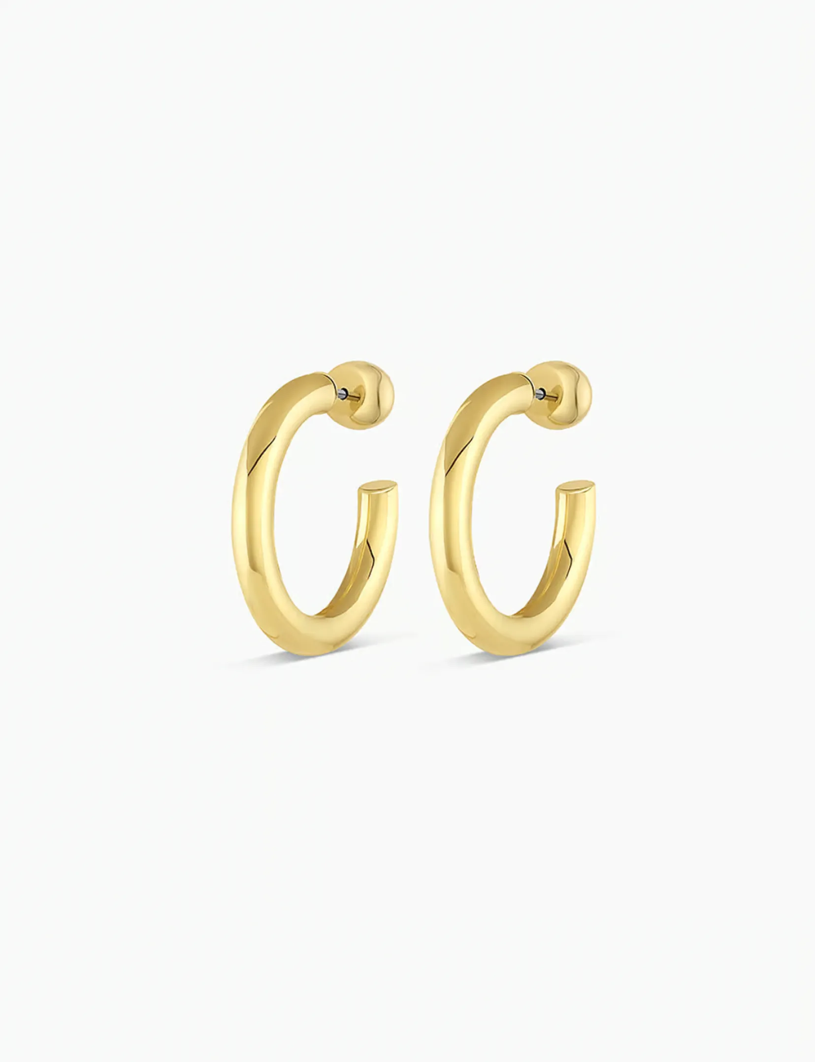 Carter Small Hoops, Gold