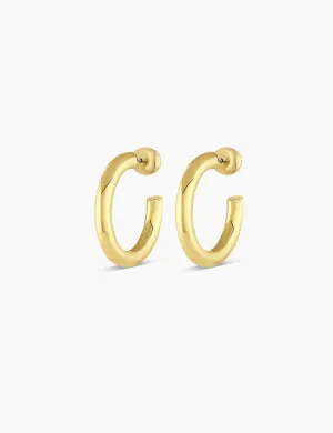 Carter Small Hoops, Gold