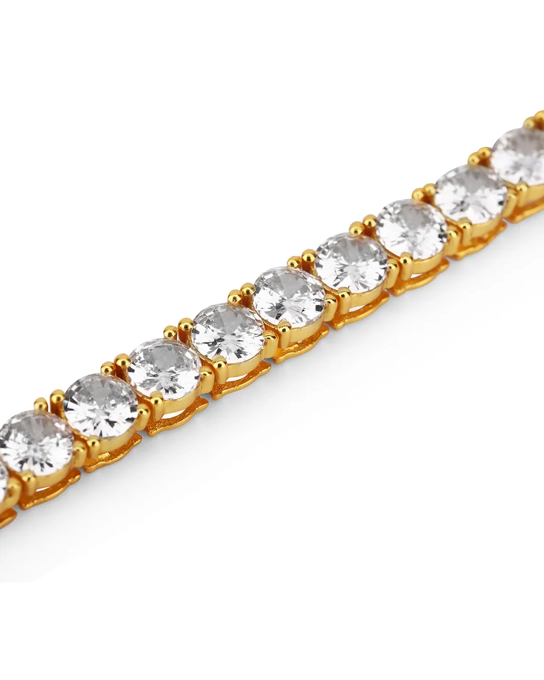 Classic Round Zirconia Tennis Bracelet