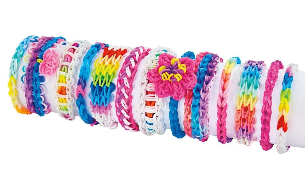 Cra-Z-Art Cra-Z-Loom The Ultimate Rubber Band Loom Unicorn Rainbow Rubber Bands