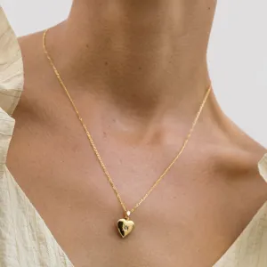 Crystal Heart Locket