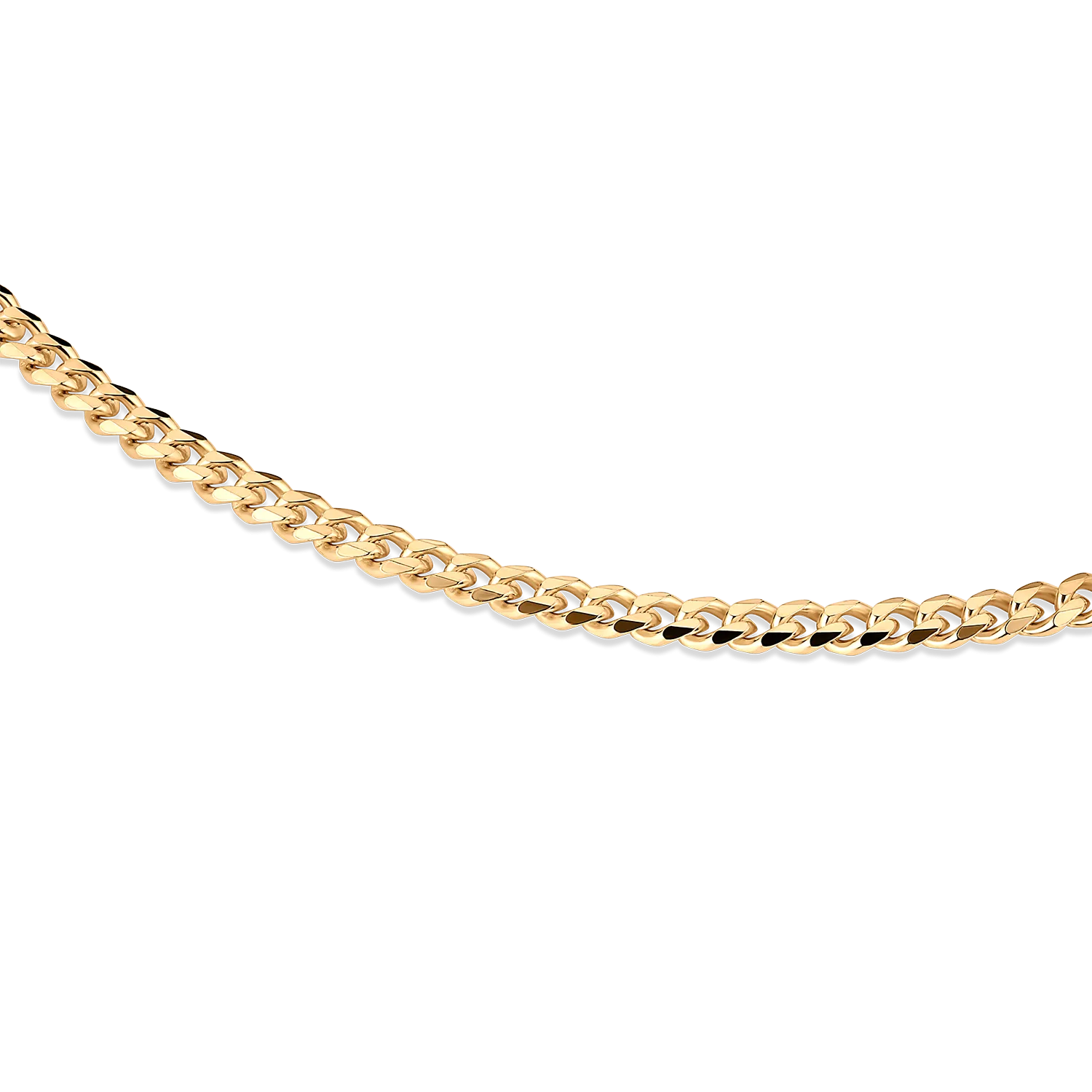 Curb Bracelet, Gold Vermeil (3mm)