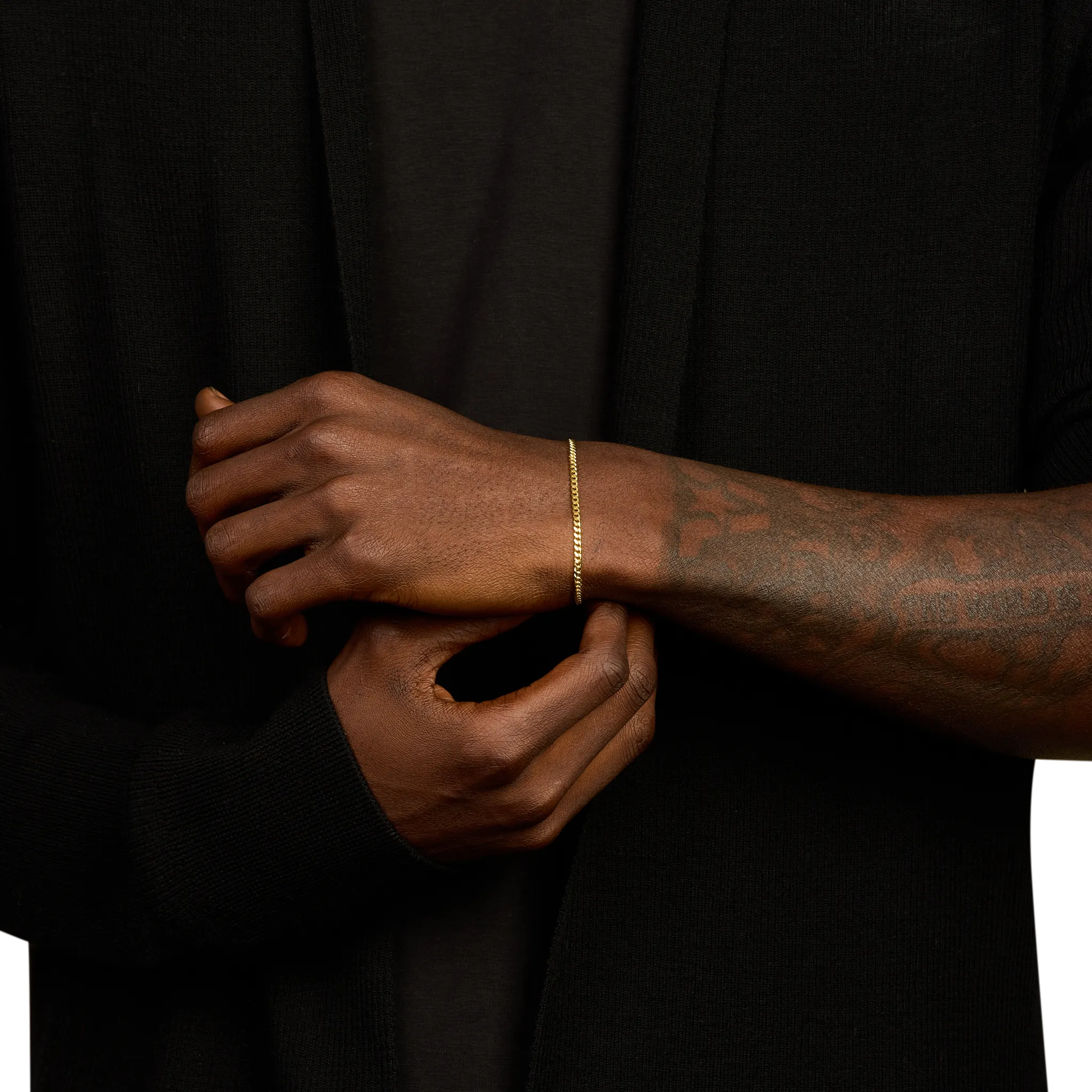 Curb Bracelet, Gold Vermeil (3mm)