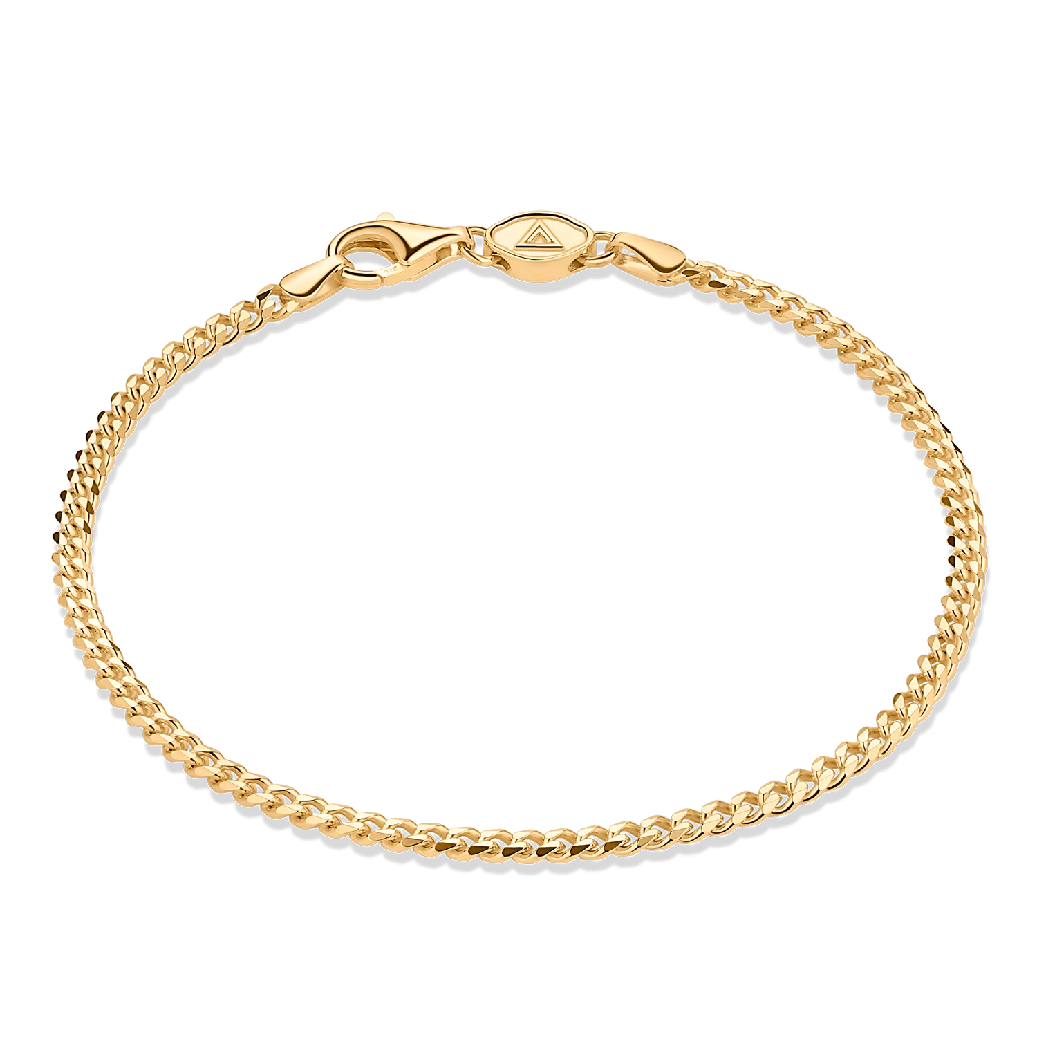Curb Bracelet, Gold Vermeil (3mm)