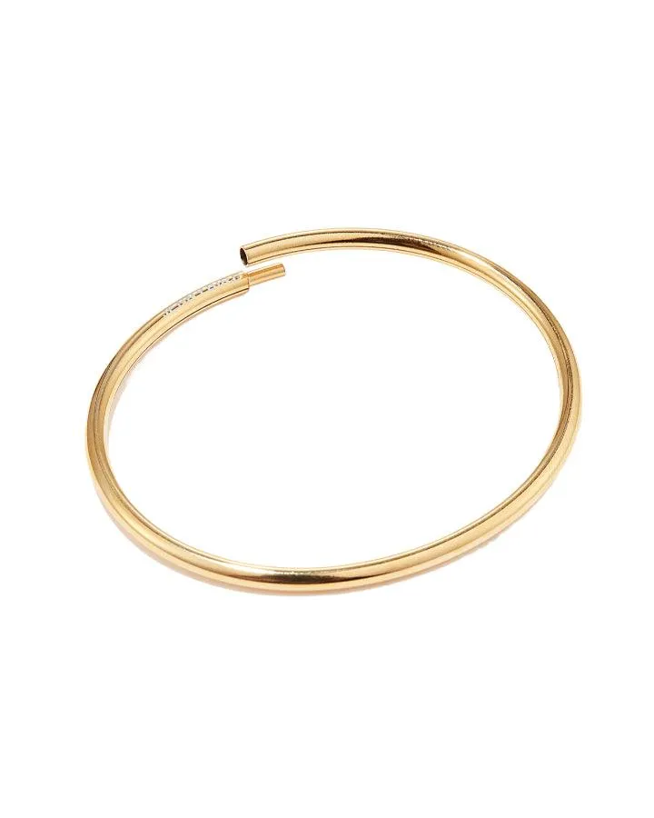 Dane Two Tone Bangle Set 7"