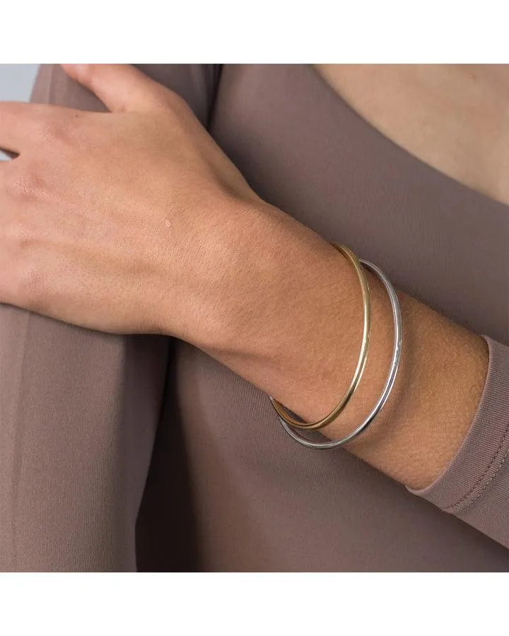 Dane Two Tone Bangle Set 7"