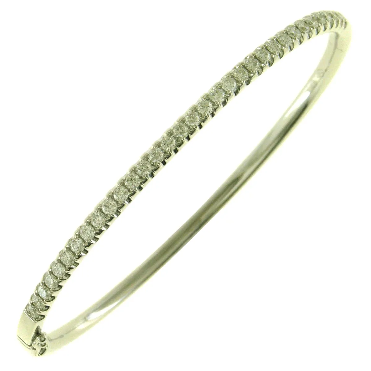 Diamond Bangle Bracelet 0.87ctw