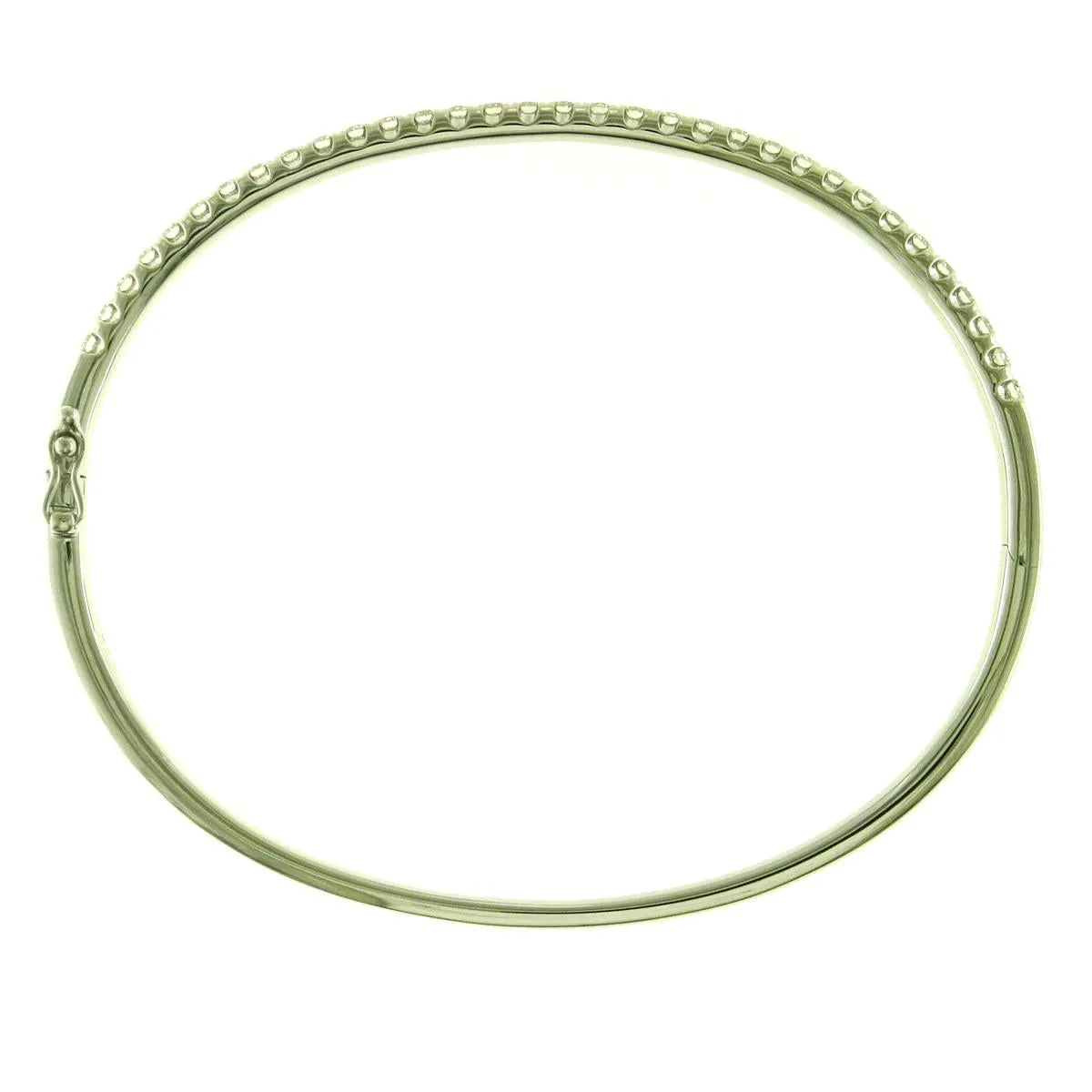 Diamond Bangle Bracelet 0.87ctw