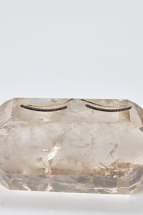 Diamond Crawler Earrings
