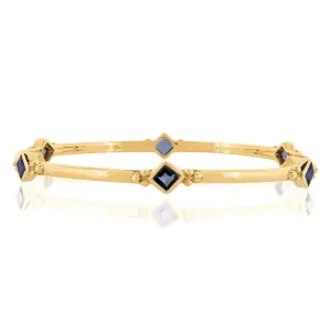 Divinity Princess Bangle - Gold Iolite