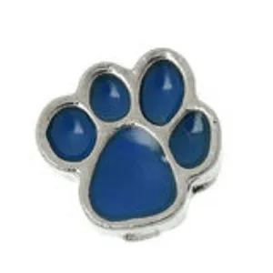 Dog Paw Floating Charms For Glass Living Memory Lockets