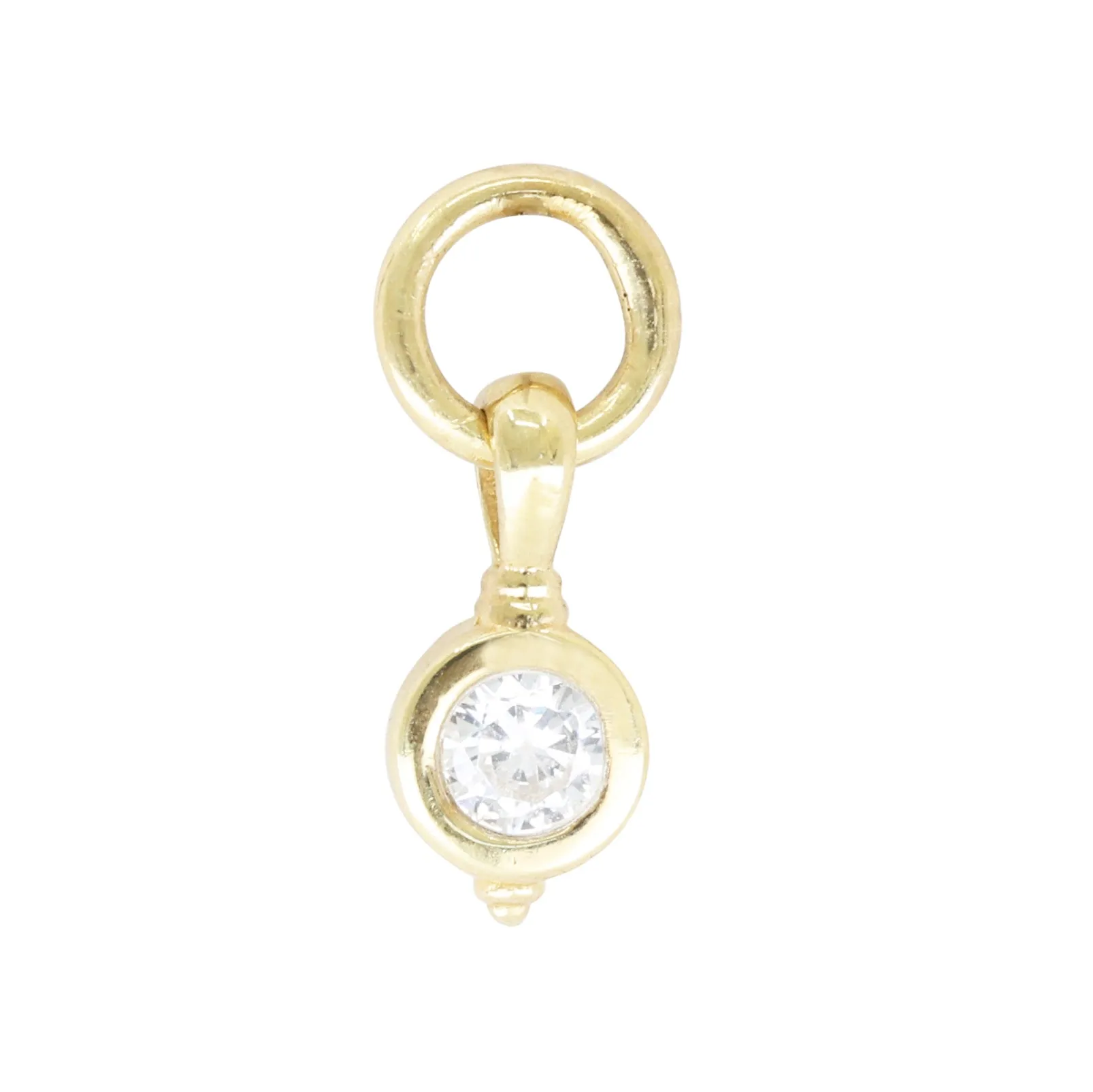 Drop Gold Charm