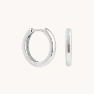 Essential Small Hoops in Silver