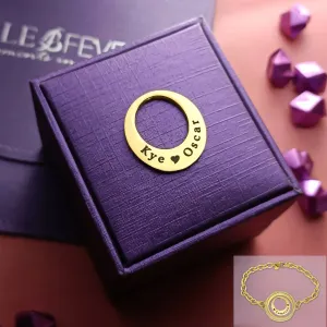 Eternal Charm Personalised for 30mm or 35mm Dream Locket