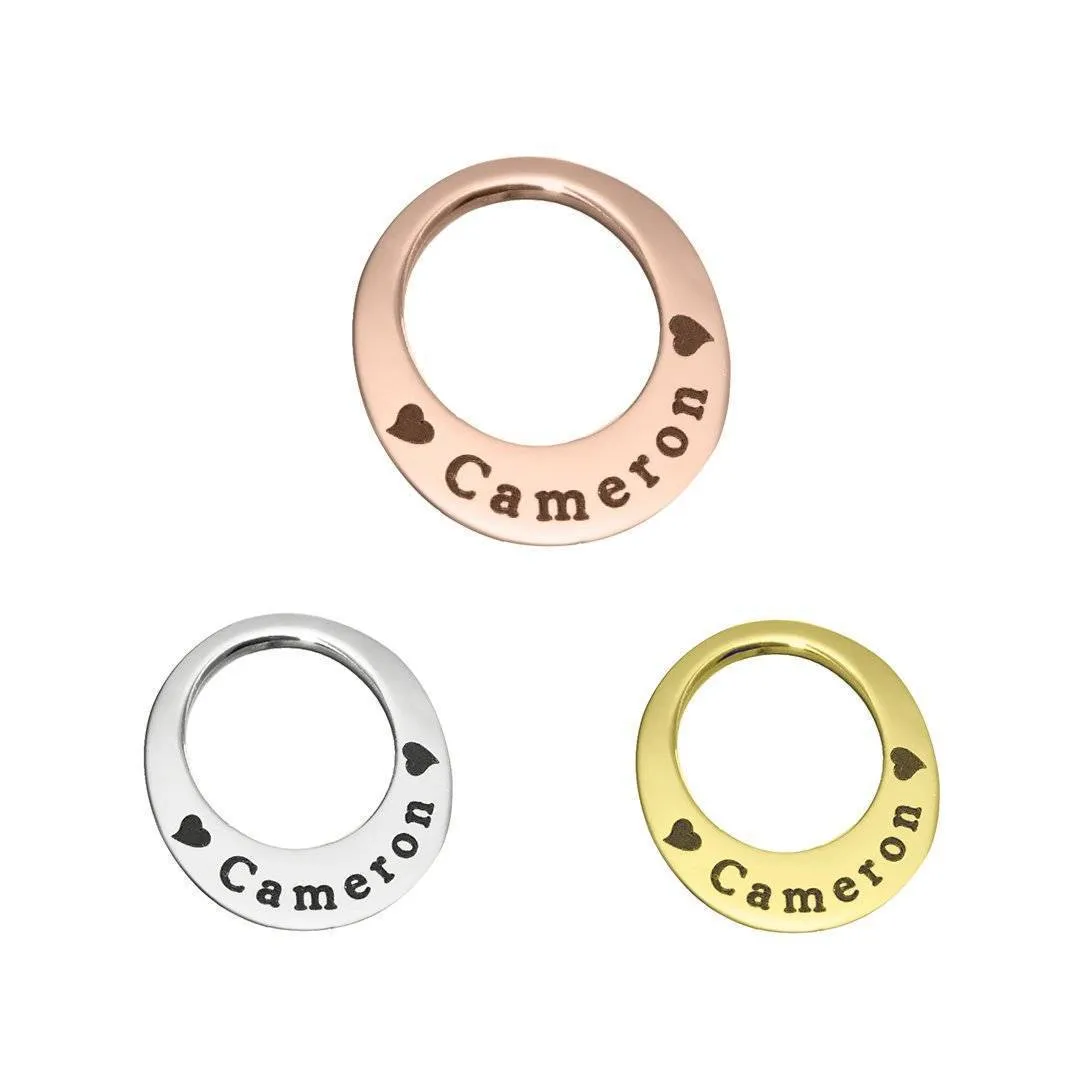 Eternal Charm Personalised for 30mm or 35mm Dream Locket