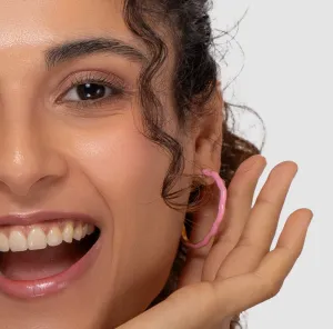 Everyday Bloom Hoops