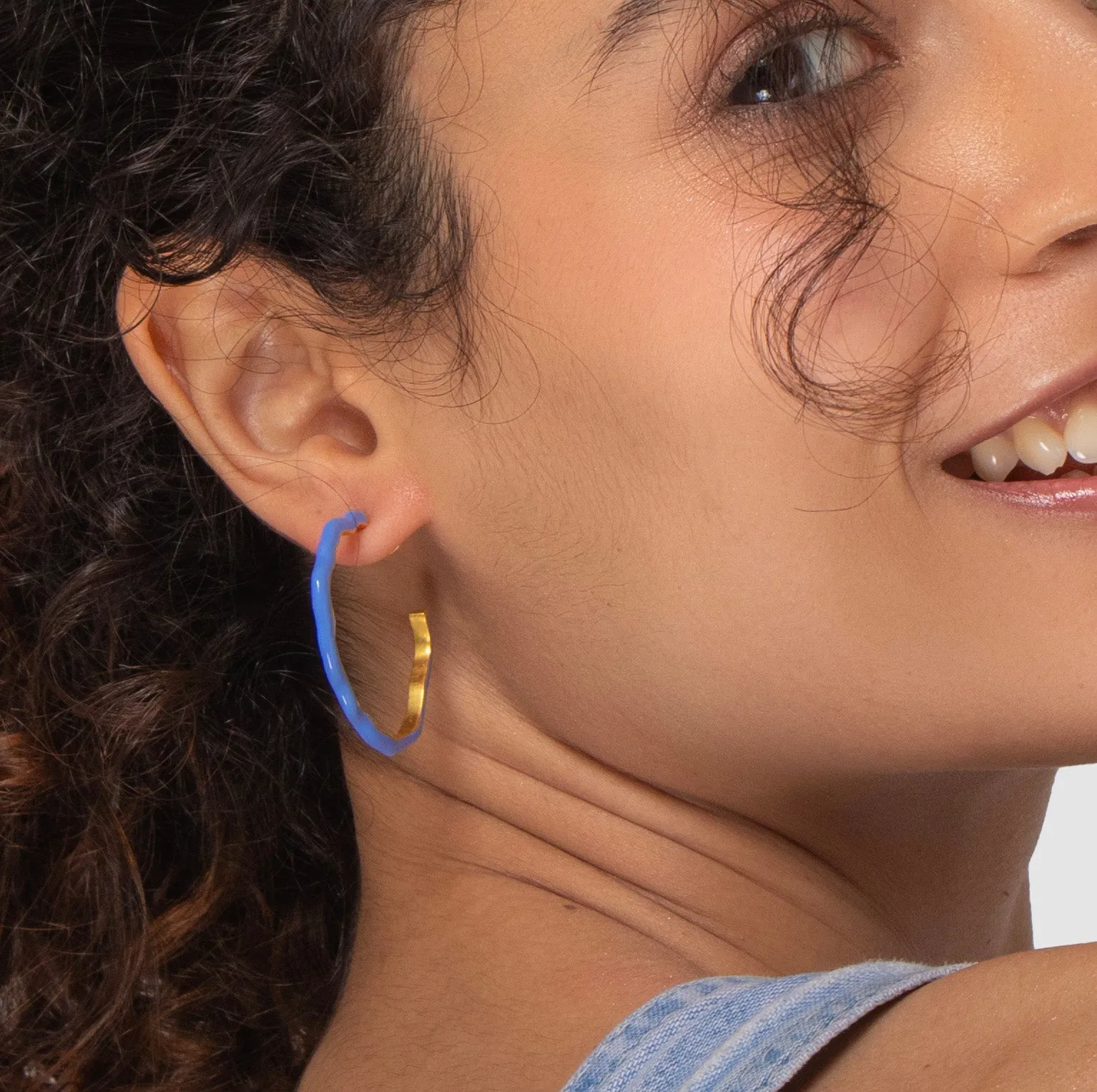 Everyday Bloom Hoops