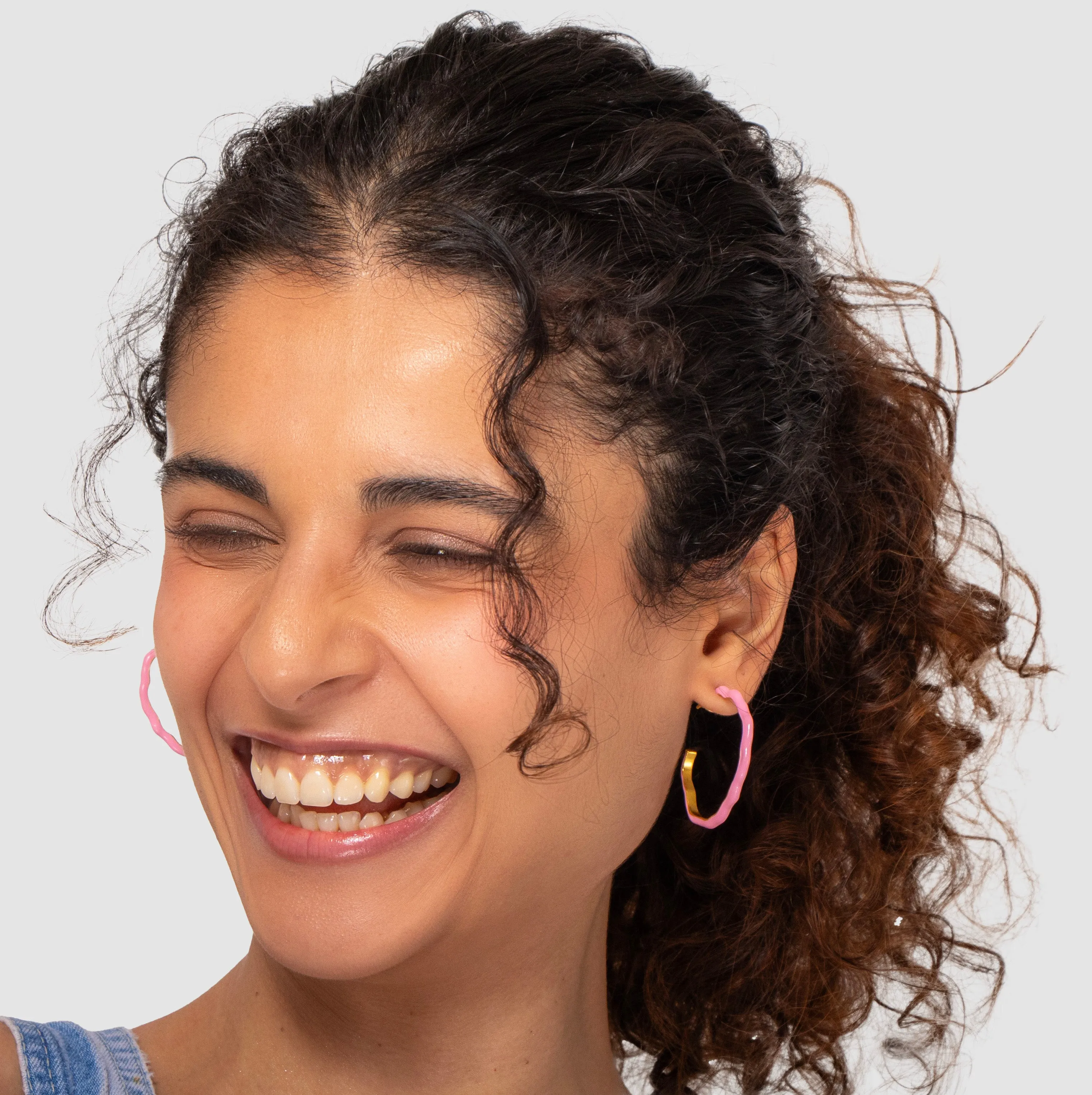 Everyday Bloom Hoops