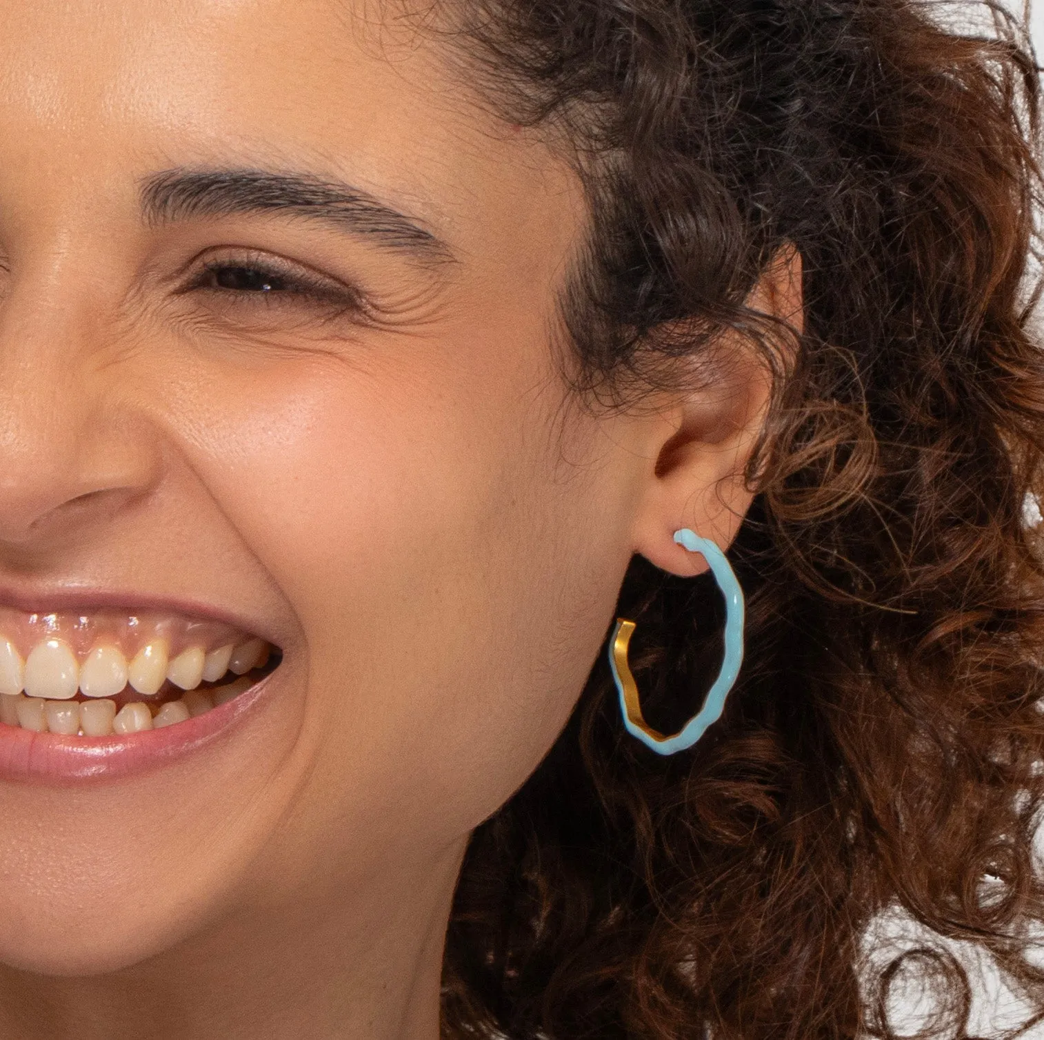 Everyday Bloom Hoops
