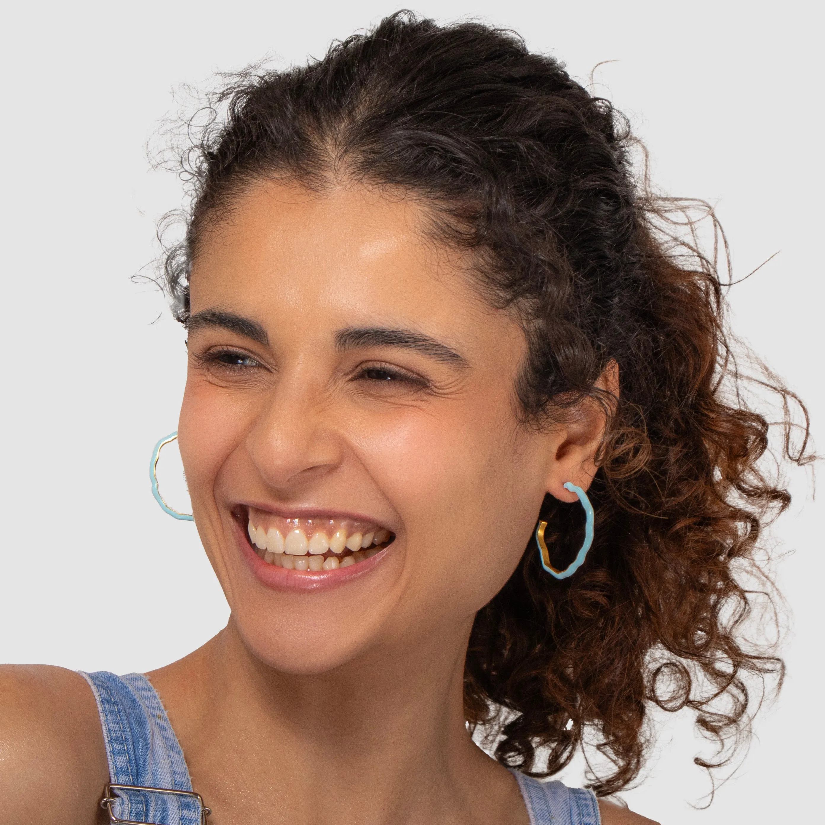 Everyday Bloom Hoops