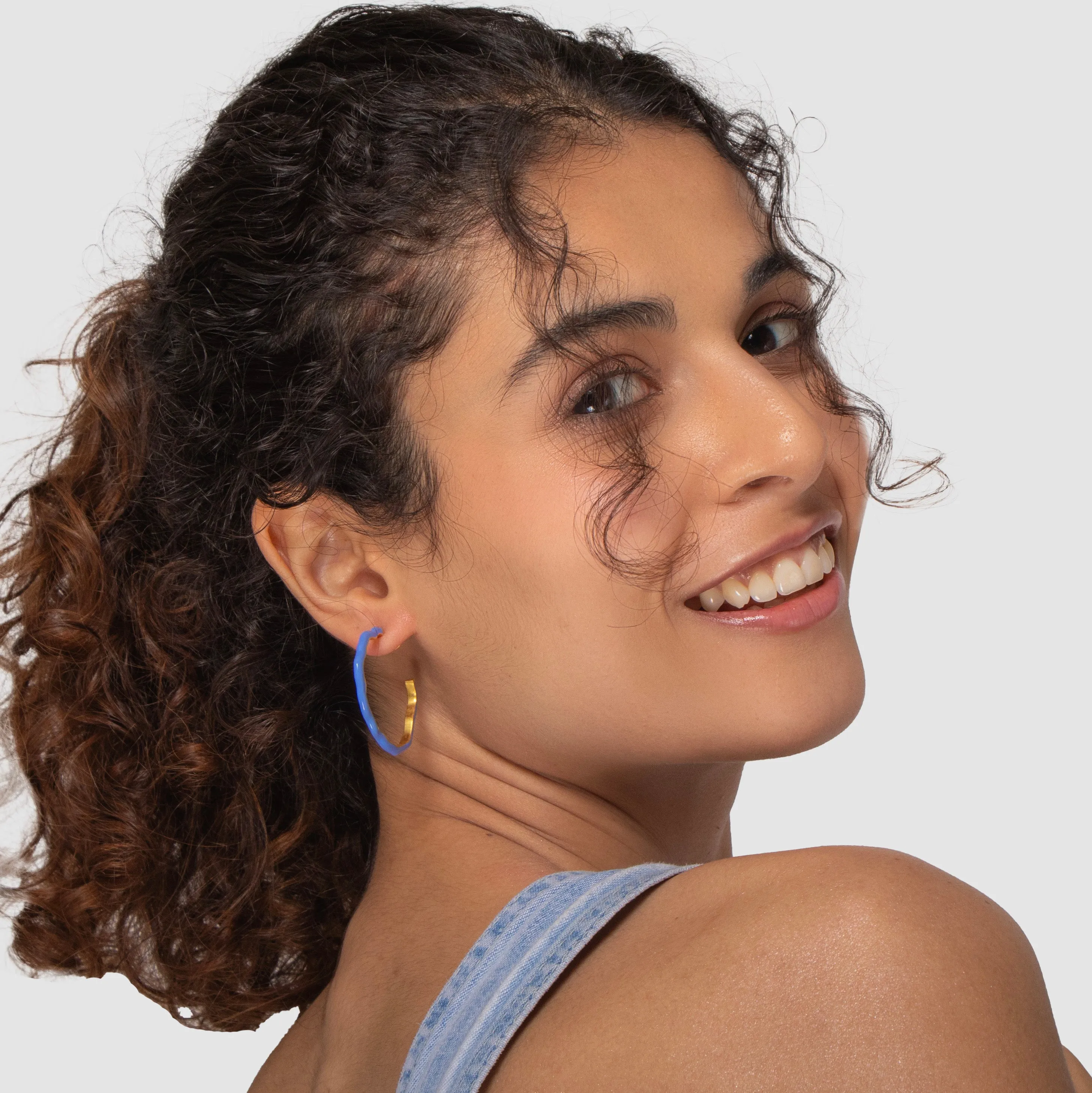 Everyday Bloom Hoops