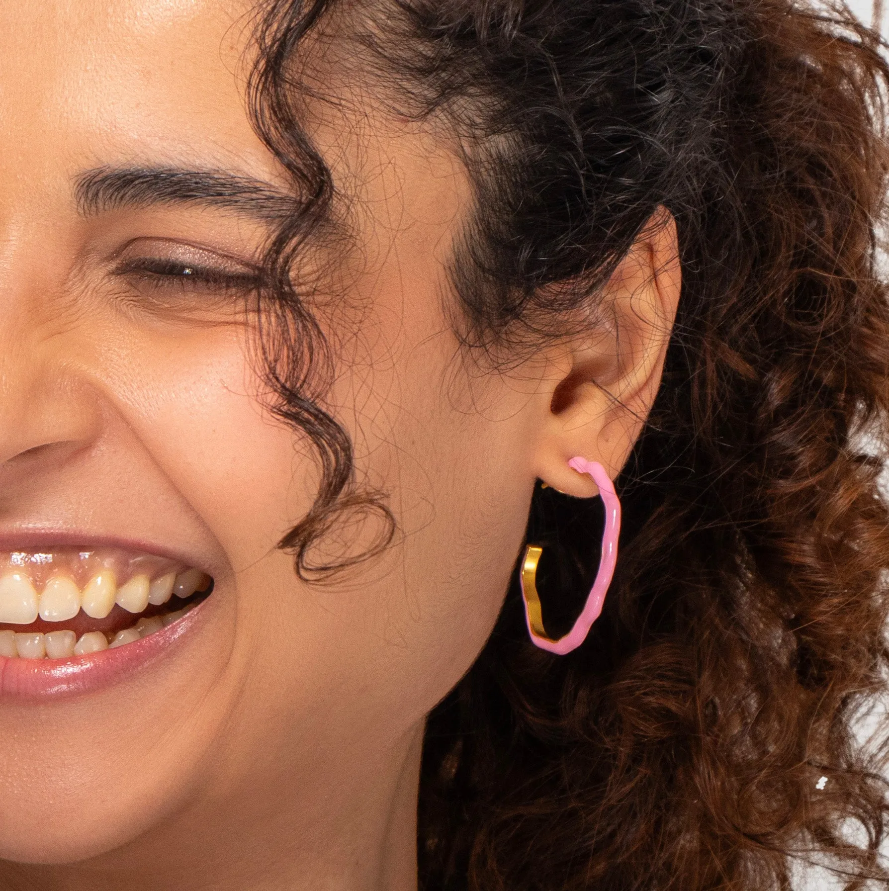 Everyday Bloom Hoops