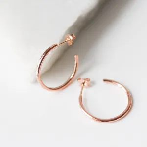 Everyday Hammered Hoops