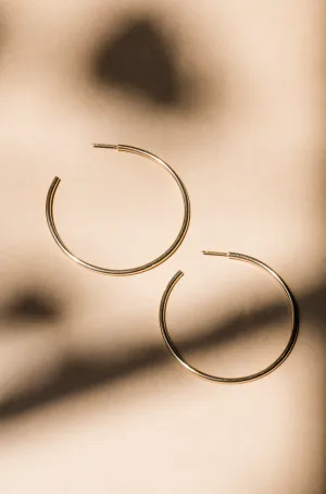 Everyday Large Hoops