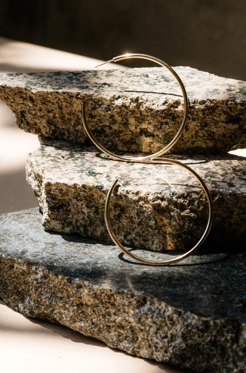 Everyday Large Hoops