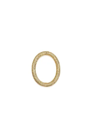 Florentine Finish Small Oval Link
