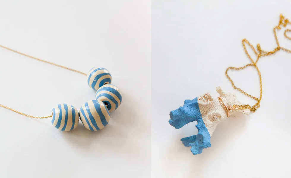FRENCH BLUE COLLECTION NECKLACES