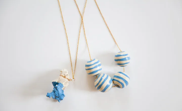 FRENCH BLUE COLLECTION NECKLACES