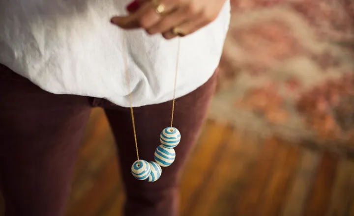 FRENCH BLUE COLLECTION NECKLACES